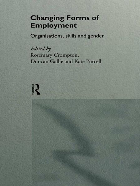Produktbild: Changing Forms of Employment