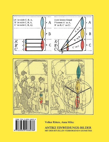 Produktbild: Antike Einweihungs-Bilder mit der rituellen verborgenen Geometrie rekonstruiert aus Symbolen des Freimaurer-Ordens: Athena / Marsyas / Alkyoneus / Auge / Laokoon / Odysseus und Penelope - Zur "Platonischen Idee" im Schritt von der Verborgenen zur Philosophischen Geometrie