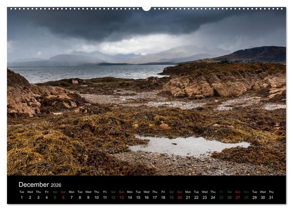Produktbild: Scenes from the Isle of Skye (High Quality Premium Wall Calendar 2026 DIN A2 landscape),CALVENDO 12 Month Wall Calendar