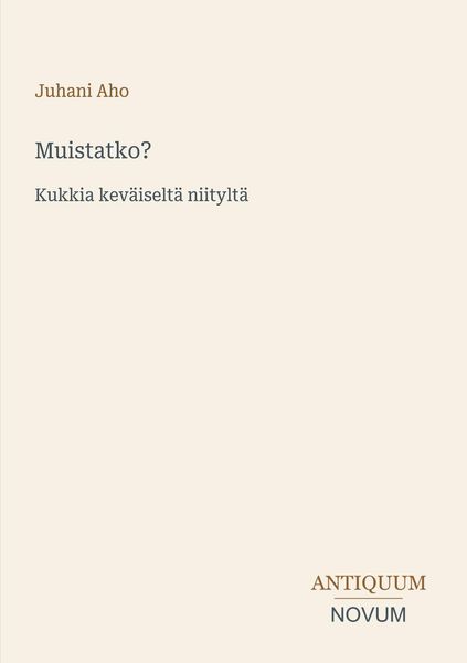 Produktbild: Muistatko?