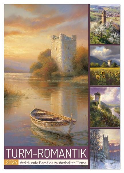 Turm-Romantik (Wandkalender 2026 DIN A3 hoch), CALVENDO Monatskalender