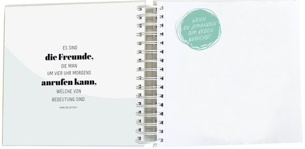 Produktbild: Wenn-Buch für dich – An dich gedacht – Für dich gemacht