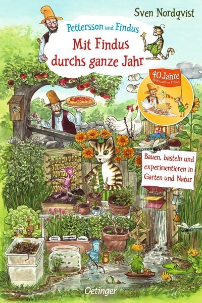 Pettersson und Findus. Mit Findus durchs ganze Jahr, Gebundene Ausgabe von Eva-Lena Larsson,Kennert Danielsson, Verlag Friedrich Oetinger GmbH,