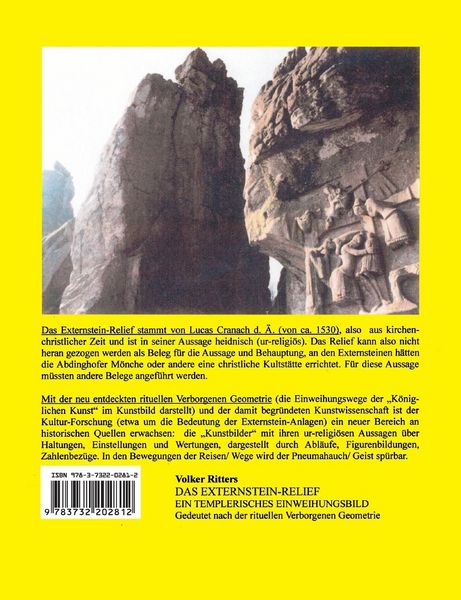 Produktbild: Das Externstein-Relief - Ein templerisches Einweihungsbild gedeutet nach der verborgenen Geometrie