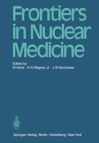 Produktbild: Frontiers in Nuclear Medicine