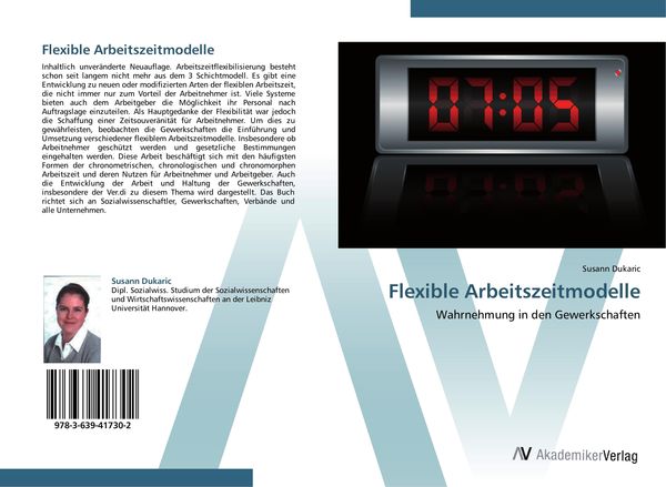 Flexible Arbeitszeitmodelle, Taschenbuch von Susann Dukaric, AV Akademikerverlag, 9783639417302