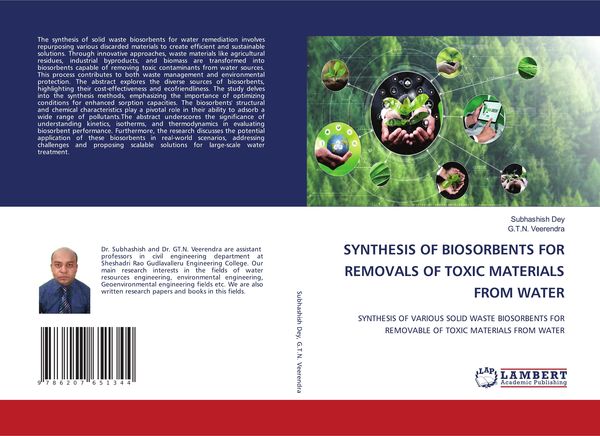 Produktbild: Synthesis Of Biosorbents For Removals Of Toxic Materials from Water