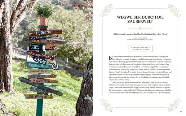 Produktbild: Aus den Filmen zu Harry Potter: Magische Kr&auml;uterkunde - Zauberhafte DIY-Projekte, Terrarien und viele weitere gr&uuml;ne Inspirationen