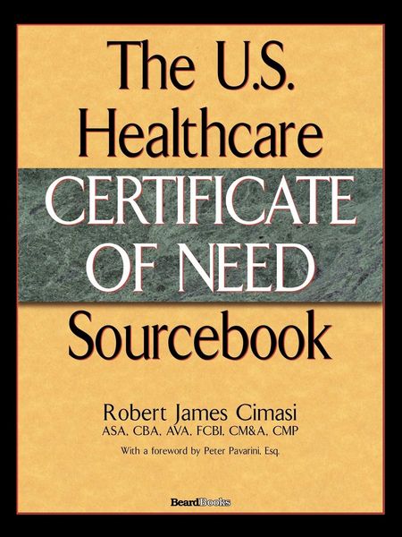 Produktbild: The U.S. Healthcare Certificate of Need Sourcebook