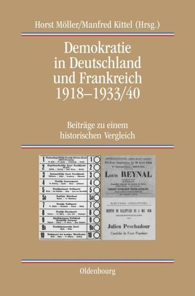 Produktbild: Demokratie in Deutschland und Frankreich 1918-1933/40