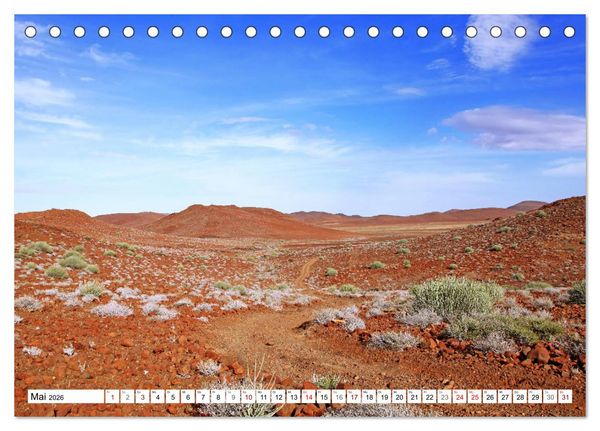 Produktbild: Namibia - Weite sp&uuml;ren (Tischkalender 2026 DIN A5 quer), CALVENDO Monatskalender