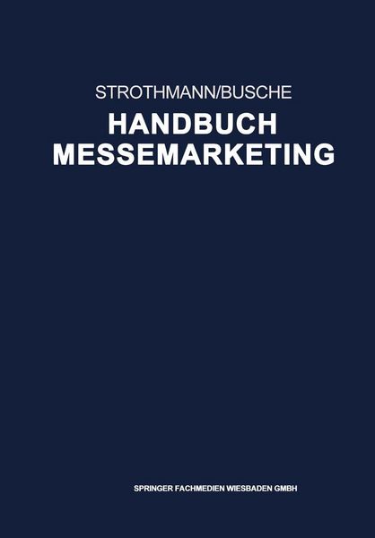 Produktbild: Handbuch Messemarketing