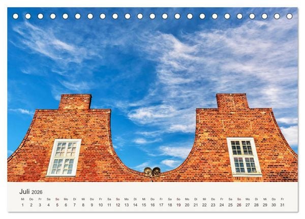 Produktbild: Himmel &uuml;ber Potsdam (Tischkalender 2026 DIN A5 quer), CALVENDO Monatskalender