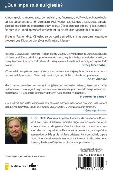 Produktbild: El Una Iglesia Con Prop&iquest;&iquest;sito
