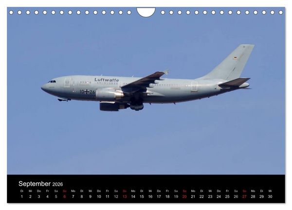 Produktbild: Milit&auml;r - Flugzeuge (Wandkalender 2026 DIN A4 quer), CALVENDO Monatskalender