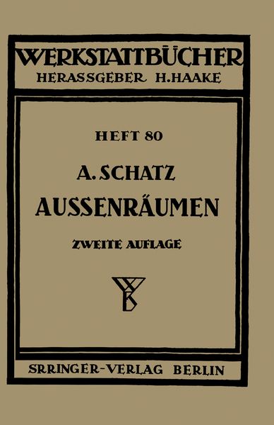 Produktbild: Au&szlig;enr&auml;umen