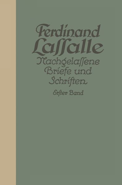 Produktbild: Briefe von und an Lassalle bis 1848
