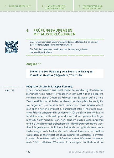 Produktbild: Iphigenie auf Tauris von Johann Wolfgang von Goethe