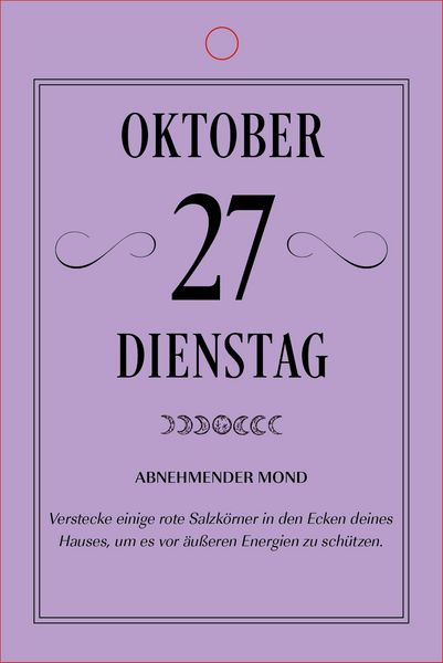 Produktbild: Hexenkalender 2026
