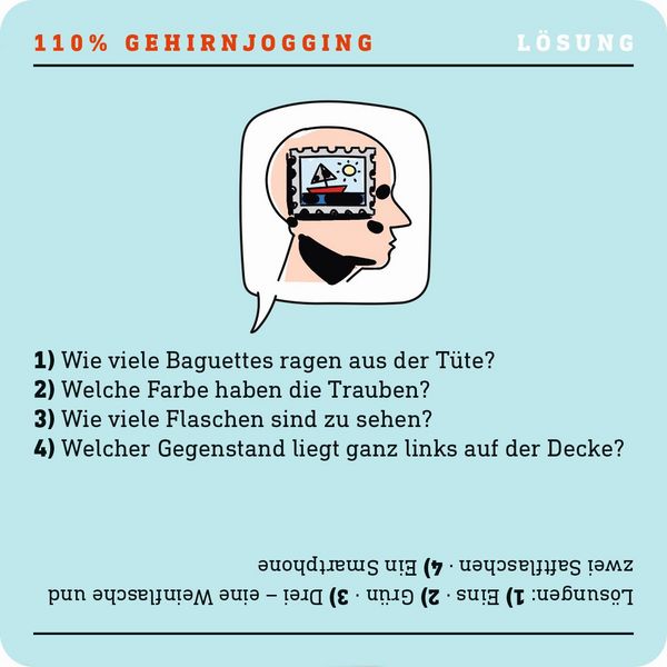 Produktbild: 110% Gehirnjogging