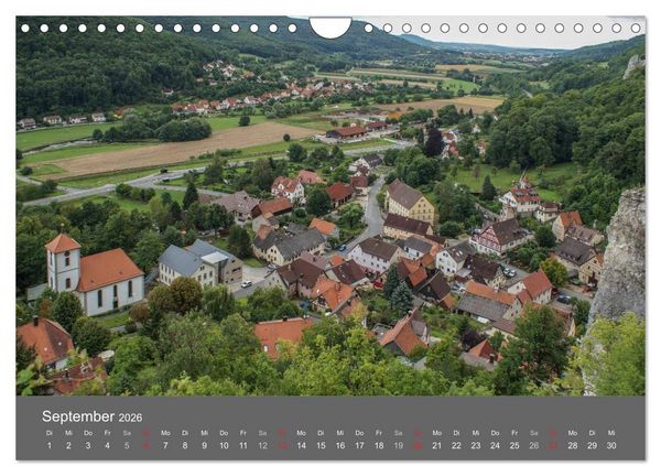 Produktbild: Fr&auml;nkische Schweiz wie gemalt (Wandkalender 2026 DIN A4 quer), CALVENDO Monatskalender