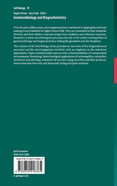 Produktbild: Geomicrobiology and Biogeochemistry