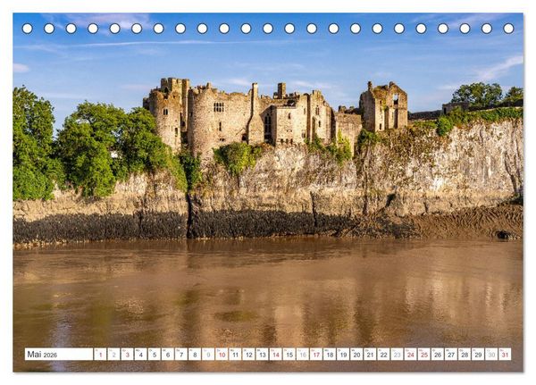 Produktbild: Gro&szlig;britannien - Wales (Tischkalender 2026 DIN A5 quer), CALVENDO Monatskalender