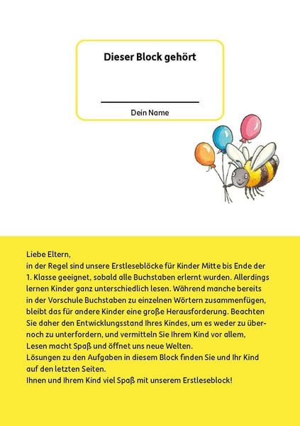 Produktbild: Lesen lernen 1. Klasse f&uuml;r Jungen und M&auml;dchen - Tiergeschichten