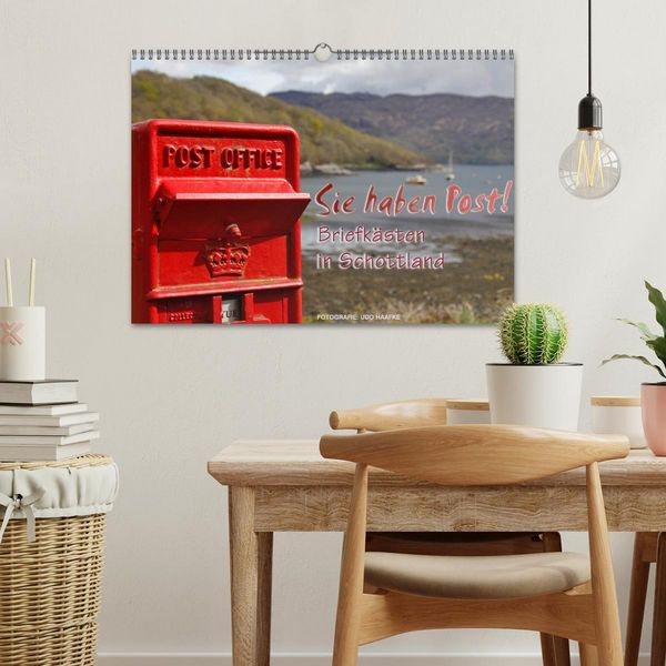 Produktbild: Sie haben Post - Briefk&auml;sten in Schottland (Wandkalender 2026 DIN A3 quer), CALVENDO Monatskalender