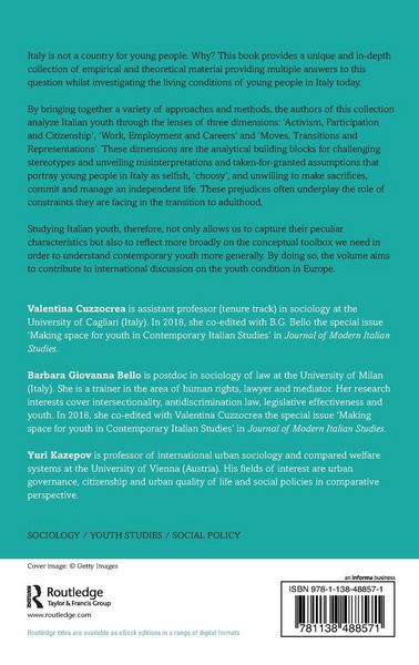 Produktbild: Italian Youth in International Context