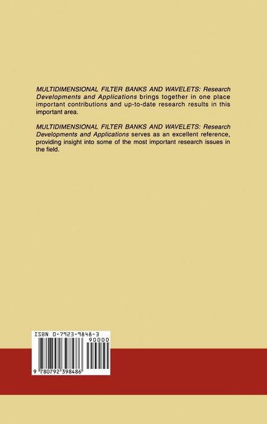 Produktbild: Multidimensional Filter Banks and Wavelets