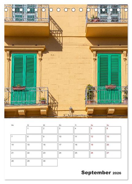 Produktbild: Messina - Reiseplaner (Tischkalender 2026 DIN A5 hoch), CALVENDO Monatskalender