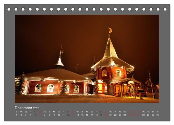Produktbild: SKANDINAVIEN (Tischkalender 2026 DIN A5 quer), CALVENDO Monatskalender