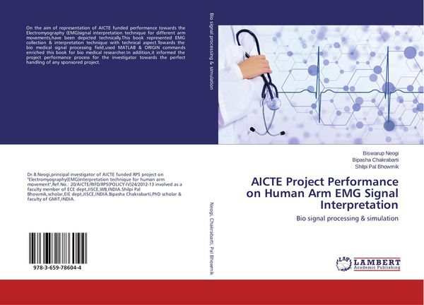 Produktbild: AICTE Project Performance on Human Arm EMG Signal Interpretation
