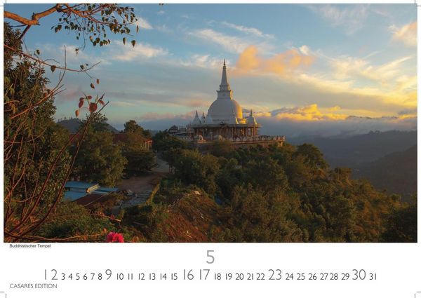 Produktbild: Sri Lanka Kalender 2027 &ndash; Wandkalender | Fotokalender Asien 35x50cm Grosses Format - Hochwertiger f&uuml;r 2027 &ndash; mit atemberaubenden Fotos von Sri Lanka, perfekt f&uuml;r Sri Lanka-Liebhaber