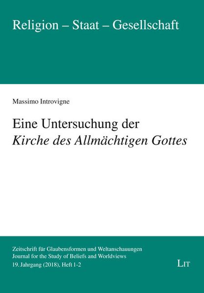 Produktbild: Eine Untersuchung der Kirche des Allm&auml;chtigen Gottes