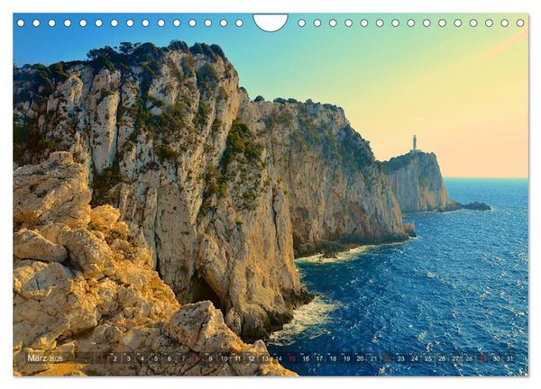 Produktbild: Griechenland &ndash;&nbsp;Magie der Farben (Wandkalender 2026 DIN A4 quer), CALVENDO Monatskalender