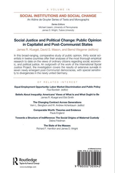 Produktbild: Social Justice and Political Change