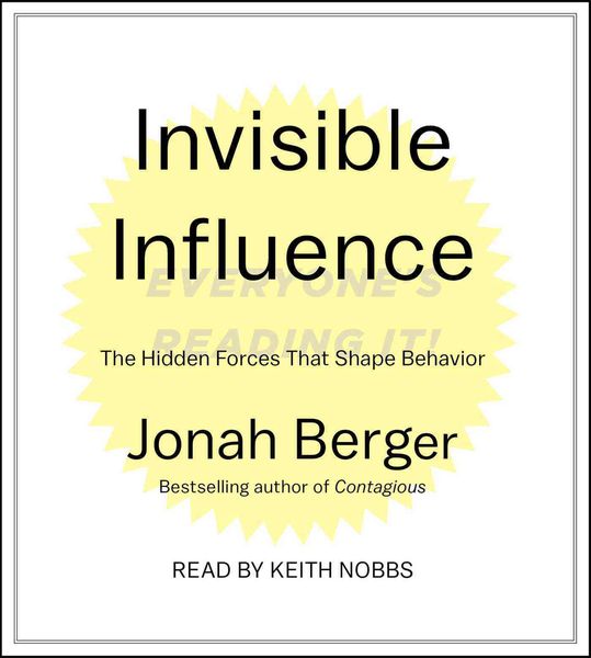 Produktbild: Invisible Influence: The Hidden Forces That Shape Behavior