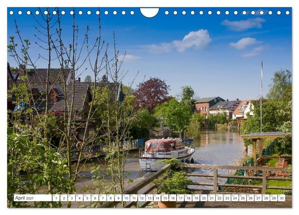 Produktbild: Das Alte Land und die Elbe. Auf dem Weg zur Flussm&uuml;ndung (Wandkalender 2027 DIN A4 quer), CALVENDO Monatskalender
