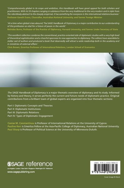 Produktbild: The SAGE Handbook of Diplomacy