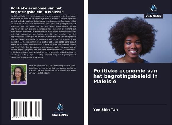 Produktbild: Politieke economie van het begrotingsbeleid in Maleisi&euml;