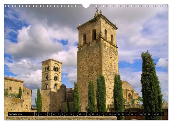 Produktbild: Extremadura - Unbekanntes Spanien (Wandkalender 2026 DIN A3 quer), CALVENDO Monatskalender