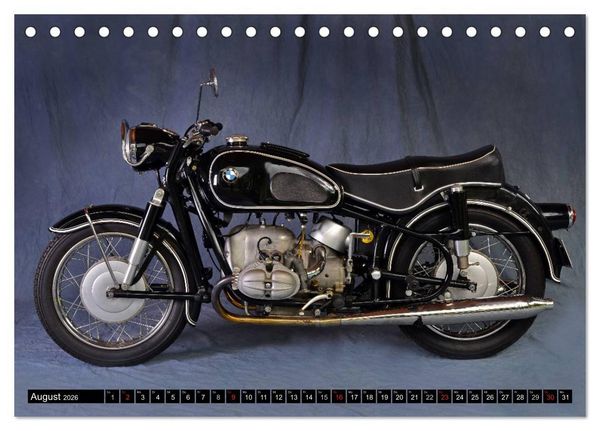 Produktbild: BMW R69S (Tischkalender 2026 DIN A5 quer), CALVENDO Monatskalender