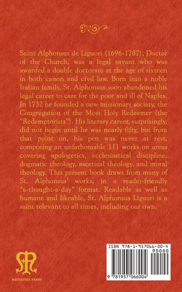 Produktbild: Saint Alphonsus for Every Day