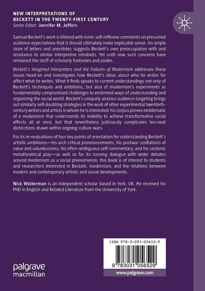 Produktbild: Beckett&rsquo;s Imagined Interpreters and the Failures of Modernism