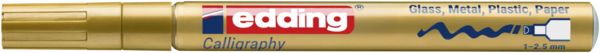 Produktbild: EDDING&reg; Paint Marker 753 Calligraphy, gold metallic