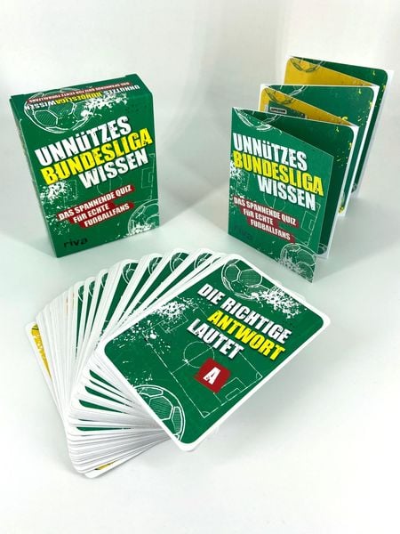 Produktbild: Unn&uuml;tzes Bundesligawissen &ndash; Das spannende Quiz f&uuml;r echte Fu&szlig;ballfans