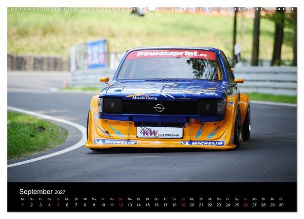 Produktbild: Bergrennen im Opel (hochwertiger Premium Wandkalender 2027 DIN A2 quer), Kunstdruck in Hochglanz
