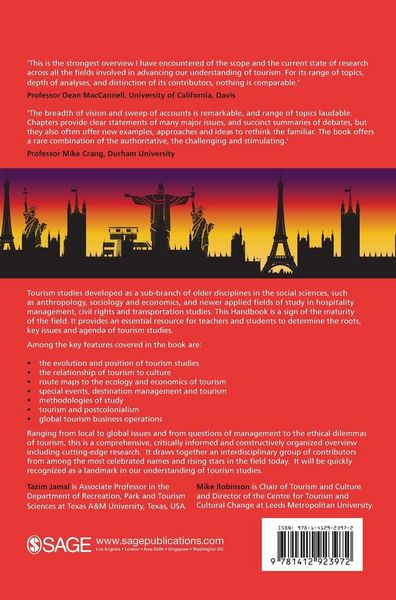 Produktbild: The SAGE Handbook of Tourism Studies